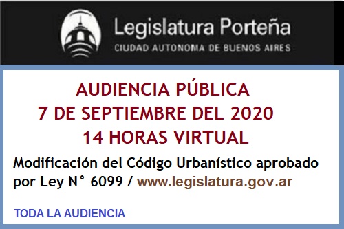 AUDIENCIA PUBLICA 7 DE SEPTIEMBRE